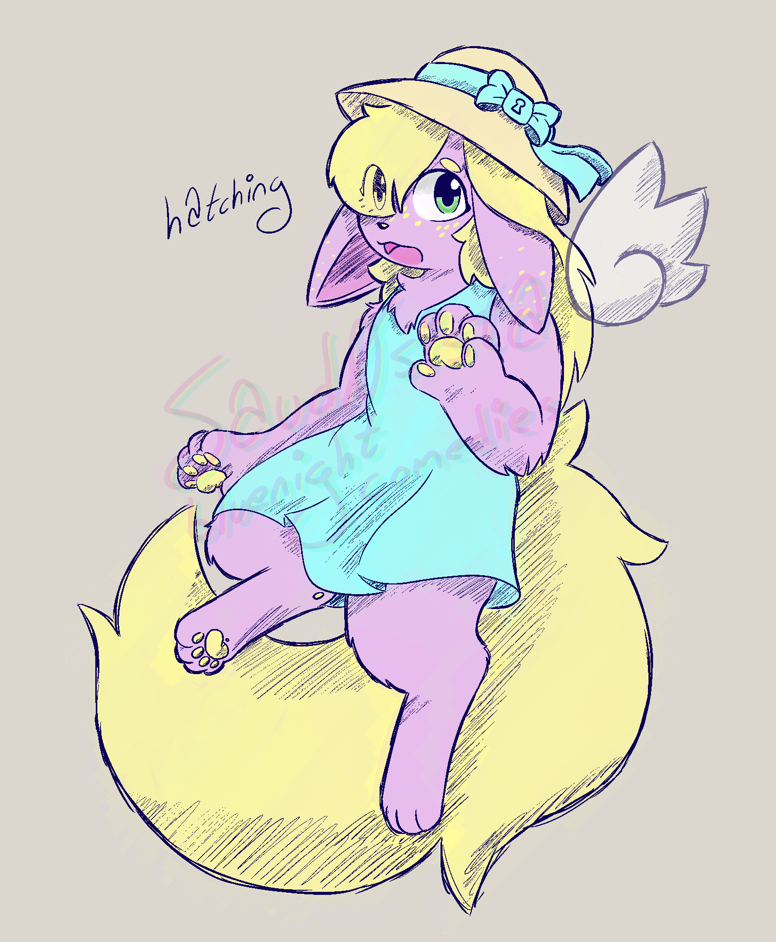 Hatching Colored